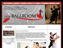 Tablet Screenshot of easttowneballrooms.com